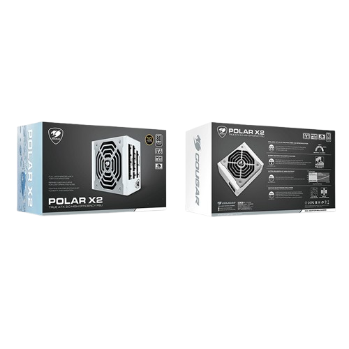 Fuente de Poder 1200W Cougar Polar X2 1200 80-Plus Platinum
