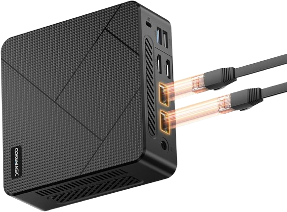 Mini PC Origimagic C4 Ryzen 5 3550H 8GB DDR4 256GB NVMe W11 Pro