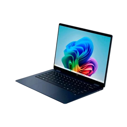 Laptop HP OmniBook X FLIP 2 en 1 14" Touch 2K Core Ultra 7 256V 16GB RAM 1TB SSD W11 Home Azul Teclado Ingles