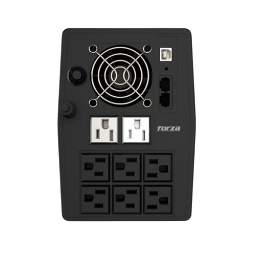 UPS  Forza inteligente 1500VA/900W, 8 salidas