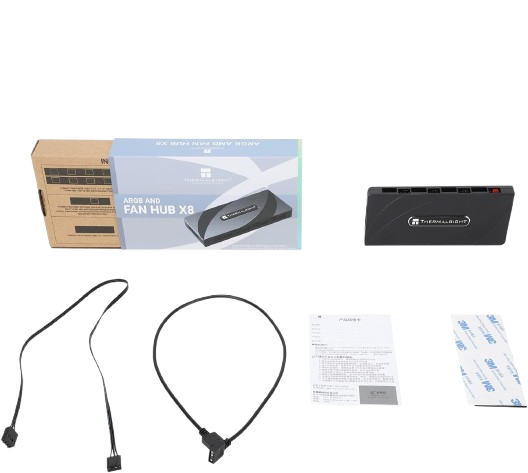 HUB Thermalright TL-FAN ARGB HUB X8 Controlador ARGB Fan