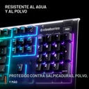 Teclado SteelSeries Apex 3 RGB Negro