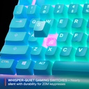 Teclado SteelSeries Apex 3 TKL RGB Aqua