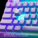 Teclado SteelSeries Apex 3 TKL RGB Lavender