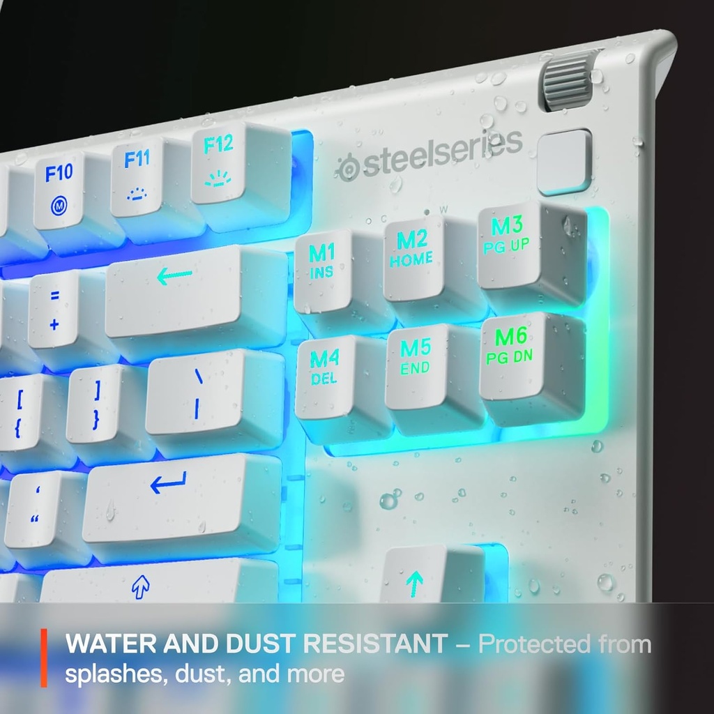 Teclado SteelSeries Apex 3 TKL RGB White
