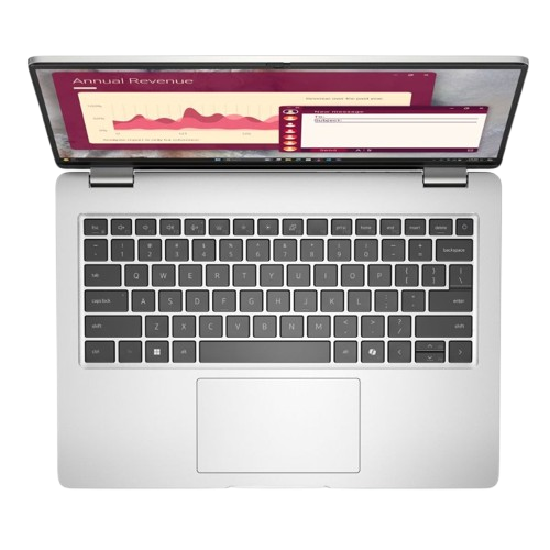 Laptop Dell Pro 14 PC14250 14" Core Ultra 7 255U 16GB DDR5 512GB SSD W11 Pro Gris Metalico