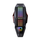 Case Gaming Cougar Conquer 2 Torre Completa Vidrio Templado ATX Negro-Naranja (Sin Fuente)