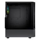Case Gaming Cougar MX360 RGB Media Torre Vidrio Templado ATX Negro (Sin Fuente)
