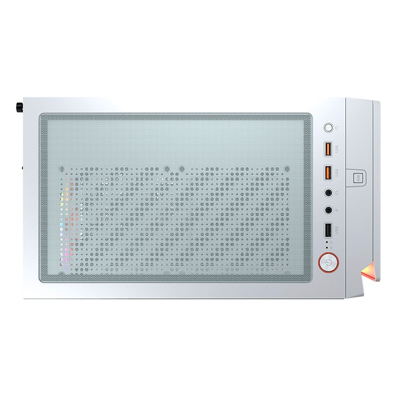 Case Gaming Cougar Purity RGB Vidrio Templado Media Torre Micro ATX Blanco (Sin Fuente)