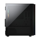 Case Gaming Cougar Purity RGB Vidrio Templado Media Torre Micro Negro ATX (Sin Fuente)