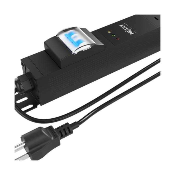 Nexxt Regleta de 12 Tomacorrientes para Montaje en Rack
