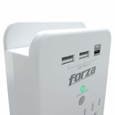 Protector contra Sobretensiones Forza FWT-331USBC 3 salidas