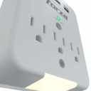 Protector contra Sobretensiones Forza FWT-331USBC 3 salidas