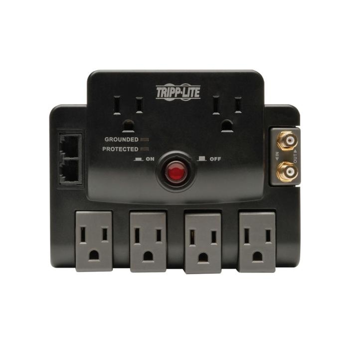 Tripplite Protect it! Supresor de Sobretensiones de 6 Tomacorrientes 1440 Joules 1.8m