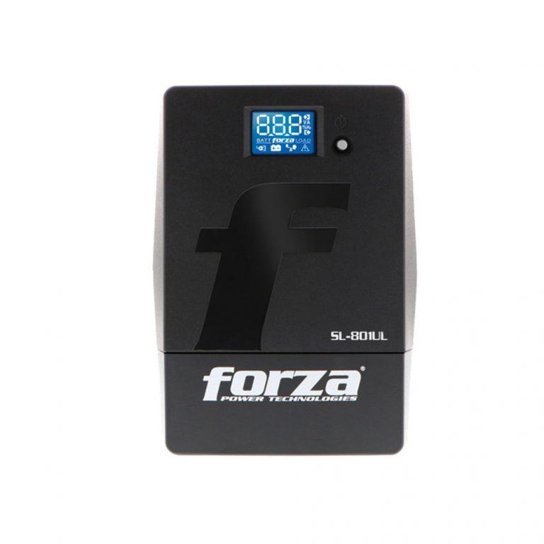 UPS Interactivo de 800VA con Pantalla LCD Táctil marca Forza