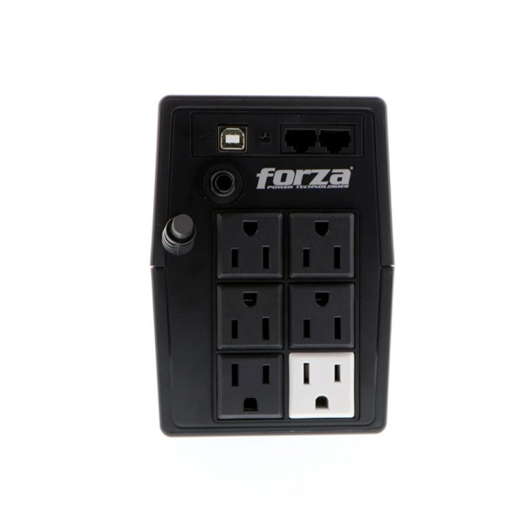 UPS Interactivo de 800VA con Pantalla LCD Táctil marca Forza