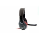 Headset XTECH Ominous Audífonos Gaming Alámbricos 3.5mm Negro/Rojo