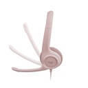 Logitech H390 Audífonos con Micrófono Alámbrico USB Rosa