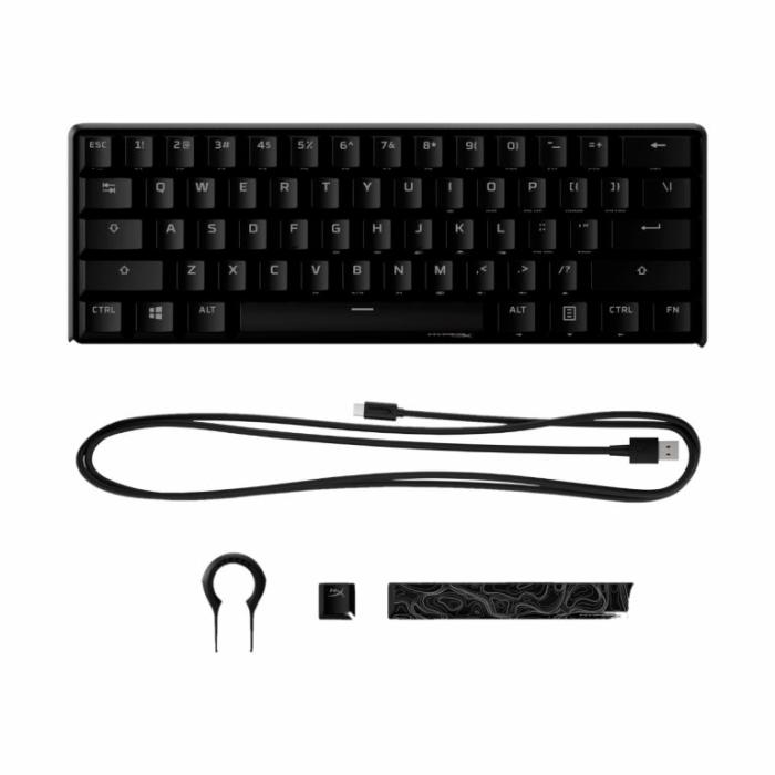 Teclado Gaming HyperX HyperX 60 Alloy Origins Red Alámbrico RGB Ingles