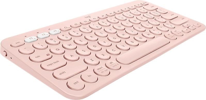 Teclado Logitech Teclado Bluetooth Multi Dispositivos K380 en Español Rosa
