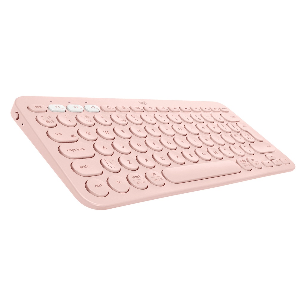 Teclado Logitech Teclado Bluetooth Multi Dispositivos K380 en Español Rosa