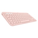 Teclado Logitech Teclado Bluetooth Multi Dispositivos K380 en Español Rosa