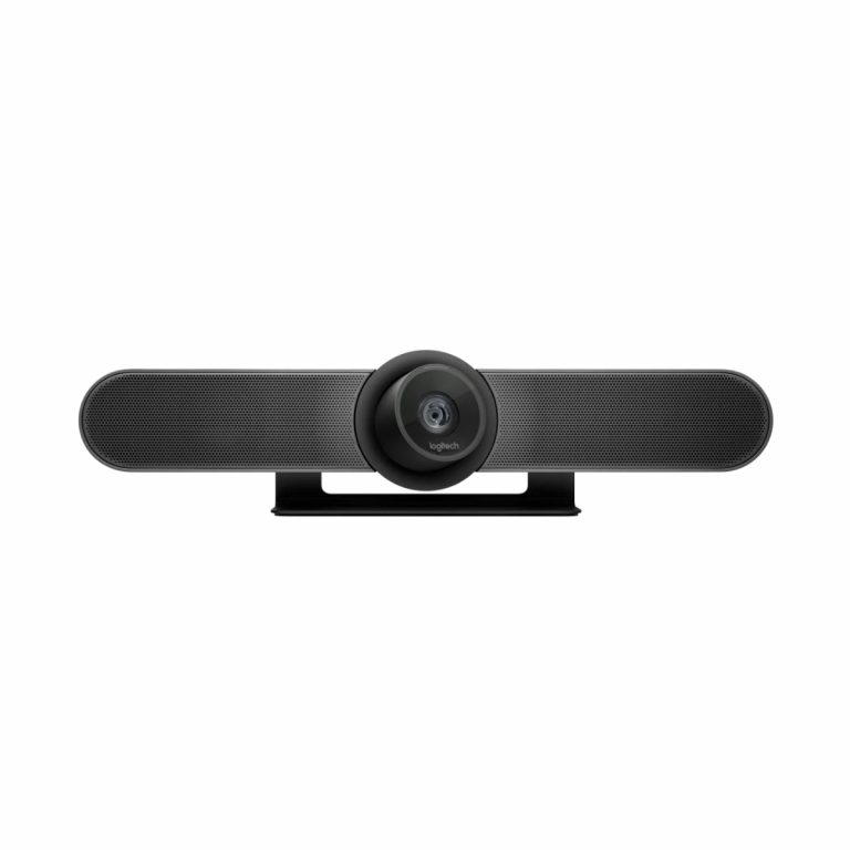 Logitech MeetUp Cámara para Conferencias 4K con Lente Gran Angular para Salas Pequeñas