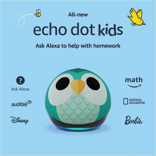 Amazon Echo Dot 5th GEN Kids Edición Buho