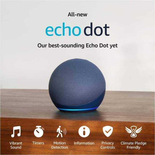 Amazon Echo Dot 5th Generación color Azul