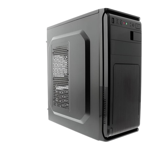 Case Xtech Media Torre XTQ-209 ATX con Fuente de Poder 600W Negro