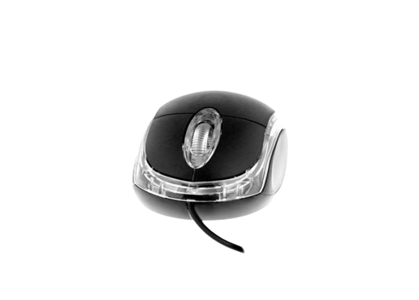 MOUSE XTECH XTM-195 3 BOTONES USB CON LUZ ROJA 1000dpi