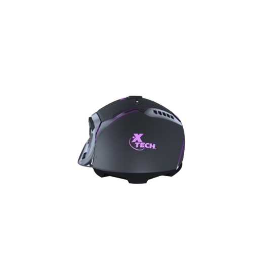 Mouse Gaming XTECH Combative Mouse Alámbrico USB 7200 DPI Negro