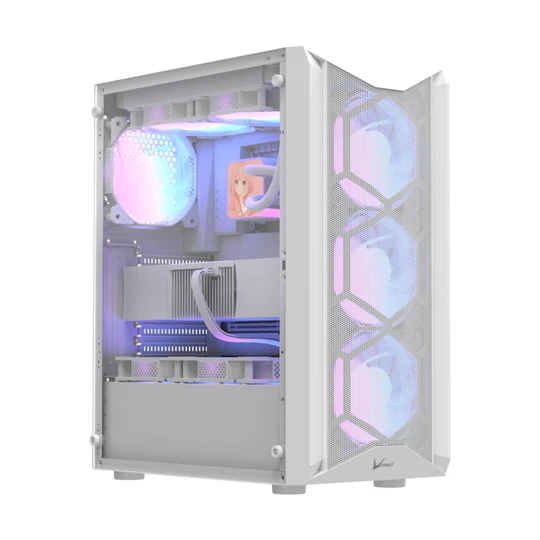 Case Gaming Formula V Line Air Power G1 Plus White Mid Tower