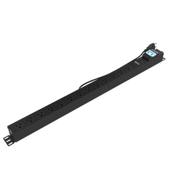 Nexxt Regleta de 12 Tomacorrientes para Montaje en Rack