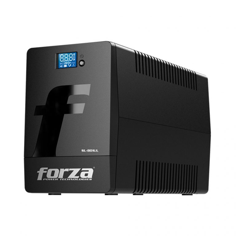 UPS Interactivo de 800VA con Pantalla LCD Táctil marca Forza