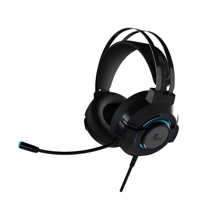 Headset Xtech XTH-565 Alámbricos 3.5mm  Negro