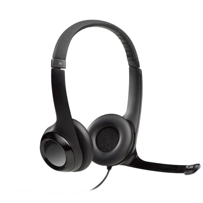 Headset Logitech H390 Audífonos con Micrófono Alambrico USB Negro