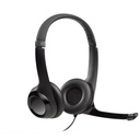 Headset Logitech H390 Audífonos con Micrófono Alambrico USB Negro