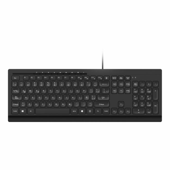 Teclado Klip Xtreme Teclado Alámbrico KKM-252S USB Español