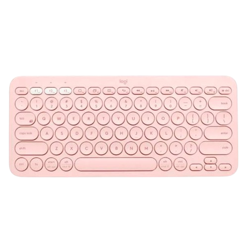 Teclado Logitech Teclado Bluetooth Multi Dispositivos K380 en Español Rosa