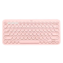Teclado Logitech Teclado Bluetooth Multi Dispositivos K380 en Español Rosa