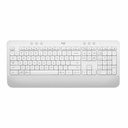 Teclado Logitech Signature K650 Teclado Inalámbrico 2.4GHz Bluetooth Español Blanco