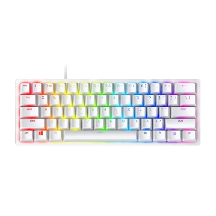 Teclado Gamer Razer Huntsman Mini 60% Clicky Optical Switch Purpura - Inglés Mercurio