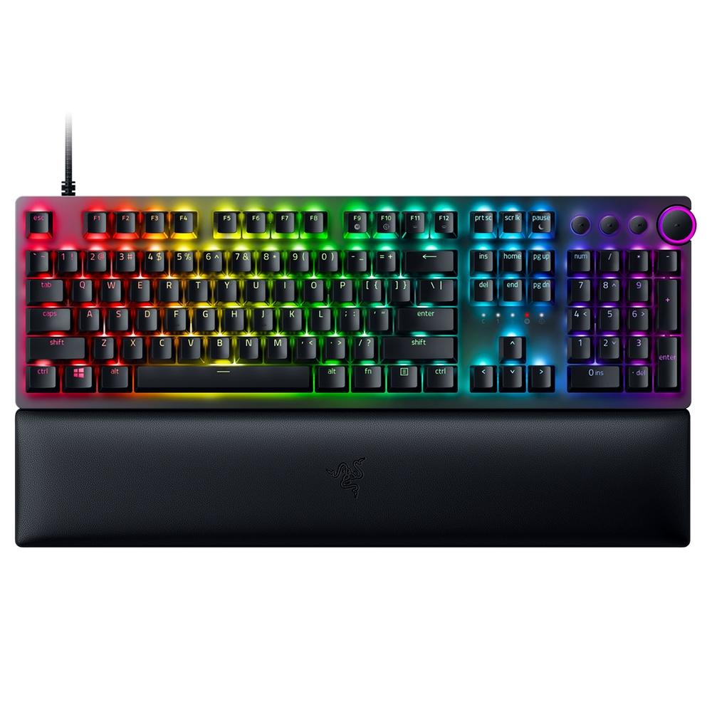 Teclado Gaming Razer Huntsman V2 Alámbrico RGB USB en Español Negro
