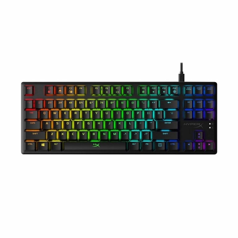 Teclado Gaming HyperX Teclado Mecánico Alloy Origins Core Aqua RGB Ingles