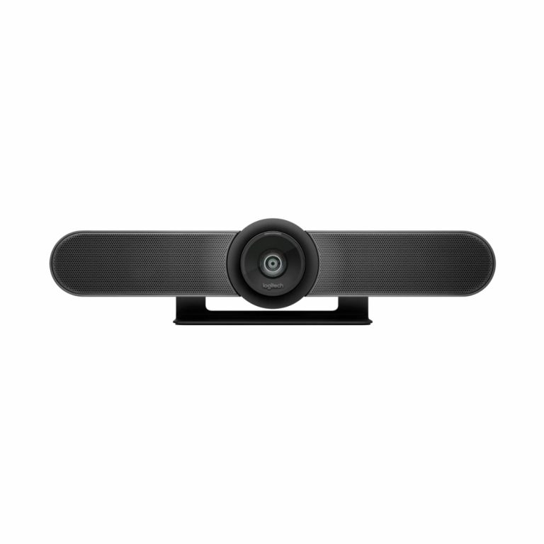 Logitech MeetUp Cámara para Conferencias 4K con Lente Gran Angular para Salas Pequeñas