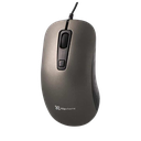 Mouse Klip Xtreme Alámbrico USB 1600 DPI Gris