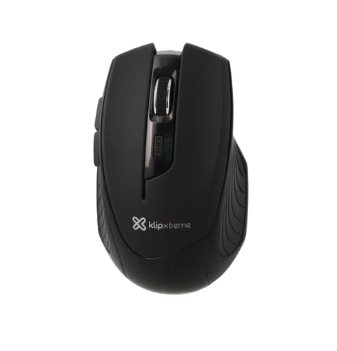 Mouse Klip Xtreme Vórtice Inalámbrico USB 1600 DPI Negro
