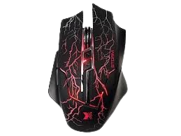 Mouse Gaming XTECH XTM-510 Bellixus USB RGB 6 Botones Negro