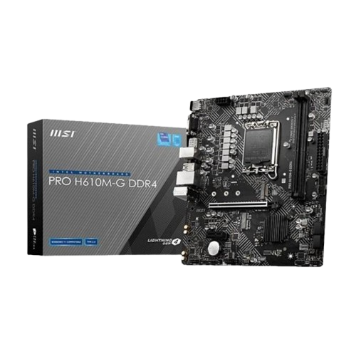 Motherboard MSI H610M G PRO 12th 13th 14th Gen LGA 1700 DDR5 Micro ATX